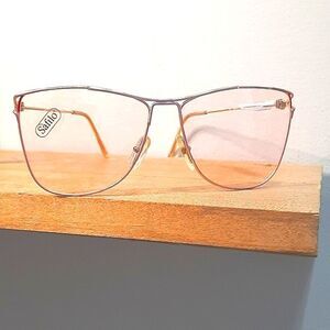 Authentically VINTAGE Rx'able Eyeglass Frame, Safilo women big glasses 59-14-140